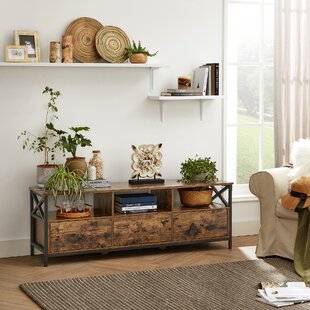 Tall industrial deals tv stand